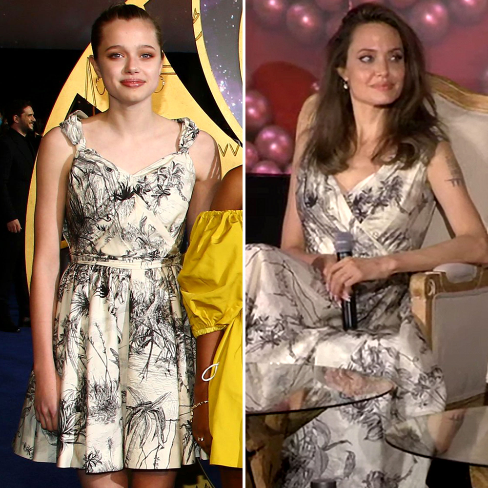 If you are bit of a style buff, or have an inclination to experiment, you can always DIY your clothes. 15-year-old Shiloh Jolie-Pitt, who wore a re-tailored version of one of her mom, Angelina’s Jolie’s Dior dresses to the Eternals premiere.