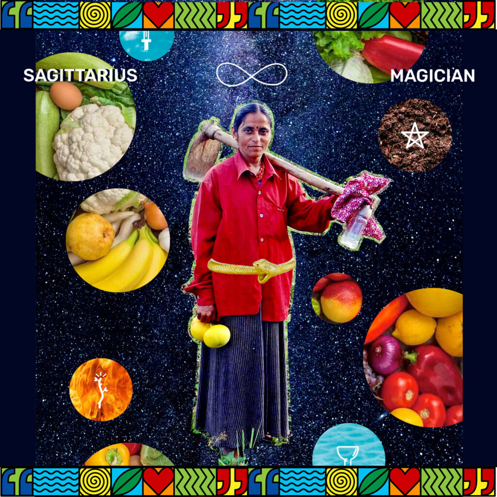 The tarot reading in 2023 for Sagittarius for sustainable fashion in India. They take elements of nature and combine them to make any design.
