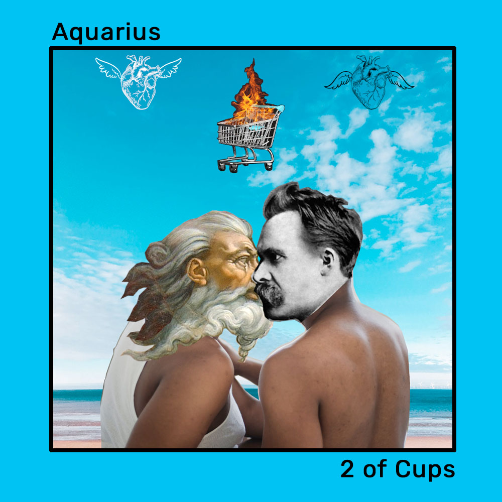 Aquarius-2 of cups. The 2024 Tarot guide to fashioning sustainably By Jugal Mody