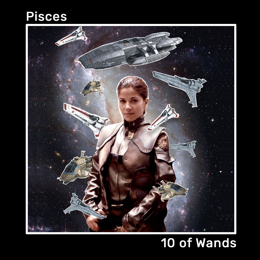 Pisces-10 of wands. The 2024 Tarot guide to fashioning sustainably By Jugal Mody